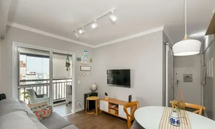 Apartamento de 58m² à venda, Saúde, São Paulo, SP. com 2 Dormitórios sendo 1 Suíte, 2 Varandas, 1 V