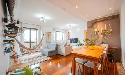 Apartamento de 139m² à venda, Saúde, São Paulo, SP.  com 3 Dormitórios sendo 1 Suíte com Closet, Sa