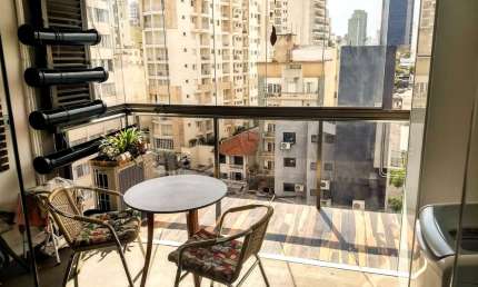 Apartamento para locação, mobiliado com 2 dts, 74m2, 1 vaga, Mobiliado, Bela Vista, São Paulo, SP