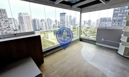 Cobertura / penthouse à venda, 1 dt, 2 wc, 101m2, 1 vaga, perdizes, são paulo, sp