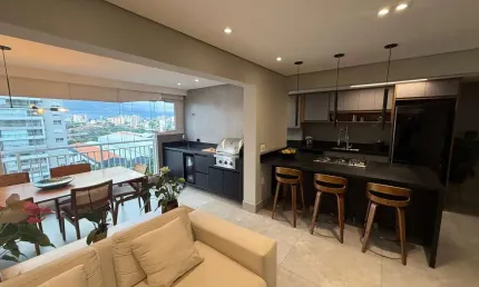 Apartamento à venda 2 Dormitorios 1 Suite 2 Vagas 105m2, Vila Anastácio, São Paulo, SP