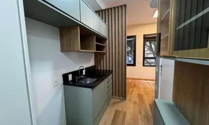 Apartamento à venda, com 1 dormitório e 26M², localizado no Campo Belo, São Paulo, SP