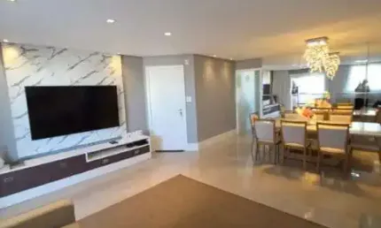 Apartamento à venda, mobiliado, com 3 dormitórios, 1 suite, 2 vagas e 115M², localizado na Vila Ber