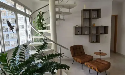 Cobertura  duplex à venda na liberdade, com 144m², 2 dormitórios, 1 suíte e 2 vagas.