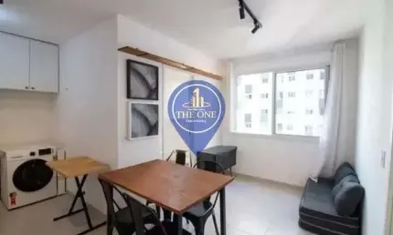 Apartamento à venda, localizado em santo amaro,com 32m², 2 dormitórios