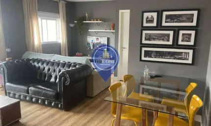 Apartamento para locação, mobiliado, com 1 dormitorio, 1 suite, 1 vaga e 67m², localizado no jardim