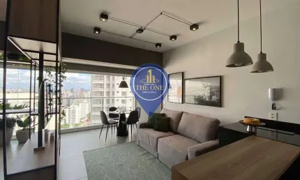 Studio para locação, totalmente mobiliado, com 40m², localizado na vila mariana, são paulo, sp