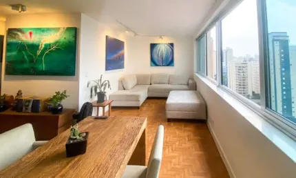 Apartamento à venda com vista para o parque ibirapuera vila mariana 75m²