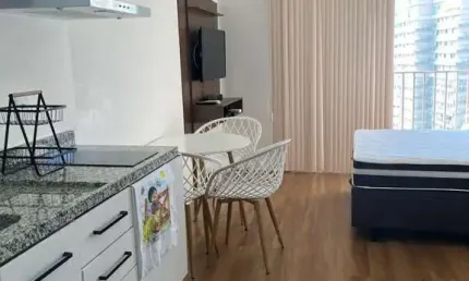 Apartamento para locação, com 1 dormitorio, e 24m², localizado na vila nova conceição, são paulo, s