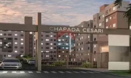 Apartamento recém entregue de 2 quartos no Chapada Cesari codigo: 110674