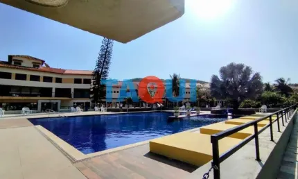 Apartamento à venda, acesso ao canal navegável e piscina, Gamboa, CABO FRIO - RJ