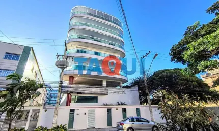 Cobertura duplex à venda com 4 quartos, sendo 3 suítes, centro, cabo frio - rj