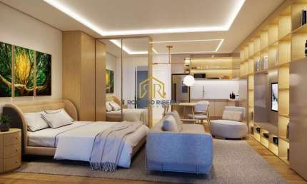Loft com 1 quarto à venda na Rodovia Virgílio Várzea, --, Saco Grande, Florianópolis por R$ 549.000