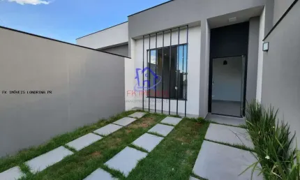 Casa para venda em londrina, residencial josé b almeida, 3 dormitórios, 1 suíte, 2 banheiros, 2 vagas