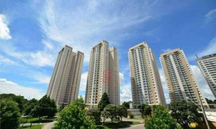 Apartamento de 4 quartos no Campo Comprido, Curitiba-PR: 131,76m², 1 suíte, 2 salas, 3 banheiros e 2 vagas de garagem.