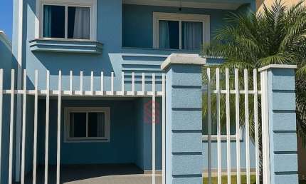 Sobrado à venda em Curitiba-PR, Campo Comprido: 3 quartos, 1 suíte, 3 salas, 2 banheiros, 2 vagas de garagem - 174,31m².