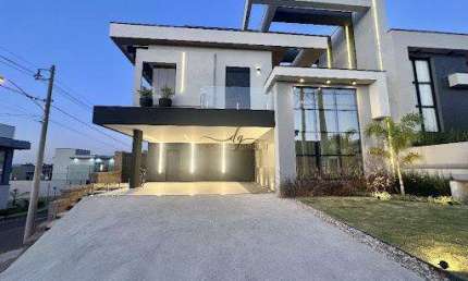 Sobrado com 4 dormitórios à venda, 283 m² por R$ 2.500.000,00 - Condomínio Residencial Milano - Indaiatuba/SP