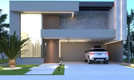 Imóvel em Condomínio Residencial Evidências - Casa com 212m² - Churrasqueira, Academia, Piscina e mais - Venda em Indaiatuba.