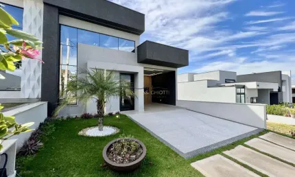 Casa em condomínio loteamento park gran reserve à venda em indaiatuba - condomínio park gran reserve - 140m²