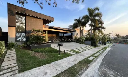 Casa a venda em condomínio fechado em Indaiatuba interior de São Paulo - Condomínio Santa Clara - bairro chácara areal