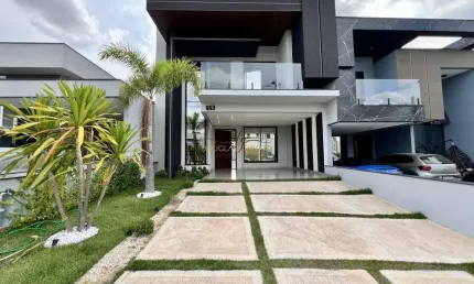 Casa em condomínio à venda em indaiatuba - loteamento park gran reserve