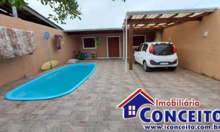 C787 - Linda residência com 3 dormitórios no balneário Nova Nordeste