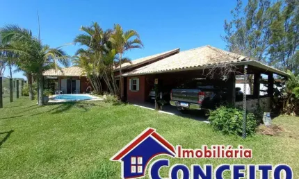 C805 - Linda residência a 350 metros do mar no balneário Albatroz