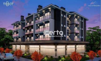 Apartamento com 1 dormitório à venda, 51 m² - Gramado/RS