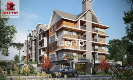 Apartamento com 1 dormitório à venda, 53 m²  - Centro - Canela/RS