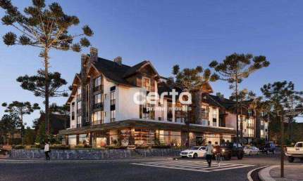 Apartamento com 2 suítes à venda, 82 m²  - Planalto - Gramado/RS