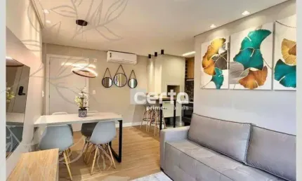 Apartamento com 1 dormitório à venda, 44 m² - Centro - Canela/RS