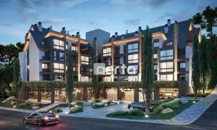 Apartamento com 1 dormitório à venda, 46 m² - Dutra - Gramado/RS