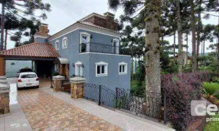 Casa com 5 dormitórios à venda - aspen mountain - gramado/rs