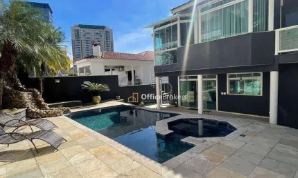 Casa com 4 suítes- venda por r$ 4.000.000 ou aluguel por r$ 18.000/mês