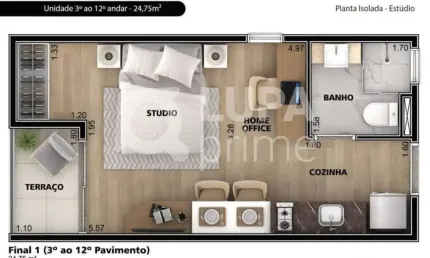 Apartamento com 1 quarto à venda na Rua Antônio Clemente, 242, Jardim São Paulo (Zona Norte), São Paulo