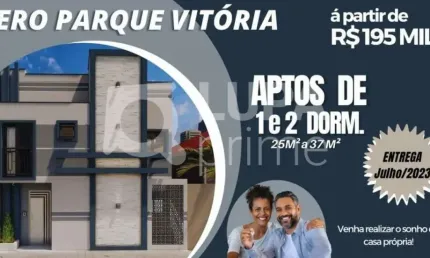 Apartamento com 2 dormitórios á venda no Parque Vitória