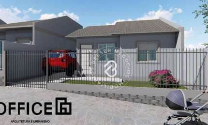 Casa com 2 dormitórios à venda, 43 m² por R$ 290.000 - Capão da Cruz - Sapucaia do Sul/RS