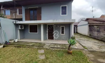 Sobrado com 3 dormitórios para alugar, 114 m² por r$ 2.155,00/mês - santa catarina - sapucaia do sul/rs