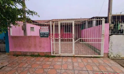 Casa com 1 dormitório à venda, 40 m² por r$ 220.000,00 - três marias - esteio/rs
