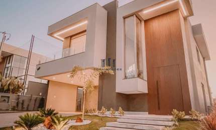 Casa com 4 suítes, piscina, gourmet, no condomínio Gran Park em Vespasiano/MG
