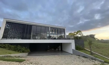 Casa moderna mobiliada com 4 quartos, spa e piscina em Alphaville Vespasiano