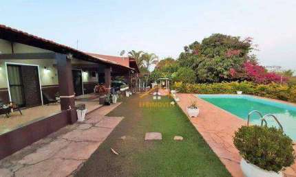 Chácara com 3 dormitórios à venda, 1200 m² por R$ 730.000 - Cariobinha - Americana/SP