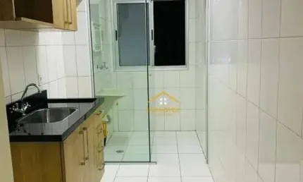 Apartamento com 2 dormitórios à venda, 49 m² por r$ 215.000 - jardim guanabara - americana/sp