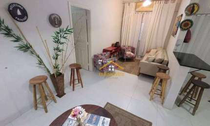 Apartamento com 2 dormitórios à venda, 60 m² por R$ 270.000,00 - Jardim Virginia - Guarujá/SP