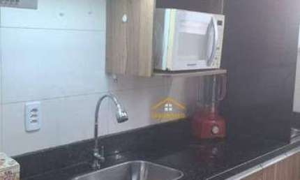 Apartamento com 2 dormitórios à venda, 45 m² por R$ 220.000 - Jardim Recanto - Americana/SP