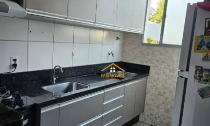 Apartamento com 2 dormitórios à venda, 49 m² por r$ 210.000 - jardim recanto - americana/sp