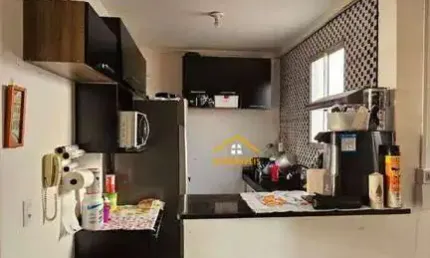 Apartamento com 2 dormitórios à venda, 49 m² por R$ 170.000 - Jardim Recanto - Americana/SP