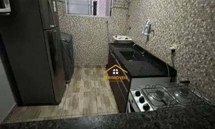 Apartamento com 2 dormitórios à venda, 49 m² por r$ 150.000 - jardim recanto - americana/sp