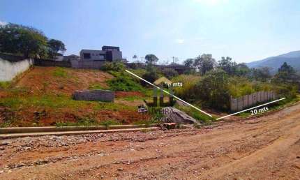 Terreno à venda, 1000 m² por R$ 373.000,00 - Jardim Estância Brasil - Atibaia/SP