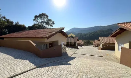 Casa com 2 suítes à venda, 74 m² por r$ 590.000 - ribeirão dos porcos - atibaia/sp
